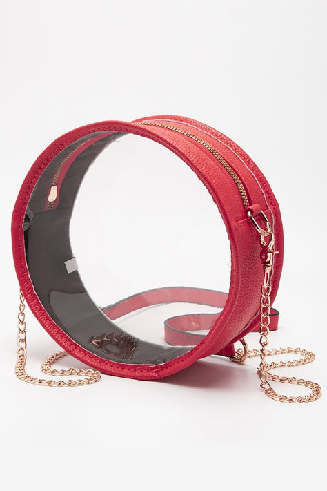 Round Clear Crossbody Bags