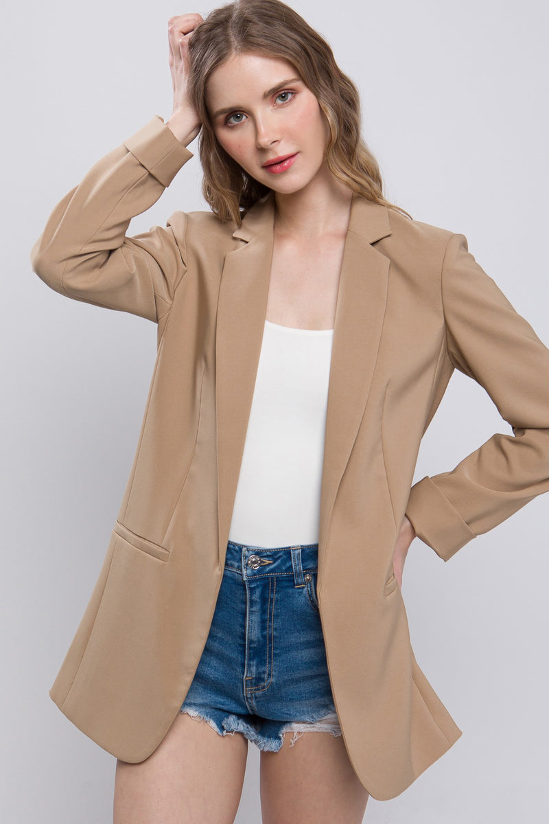 Taupe Vertigo Blazer