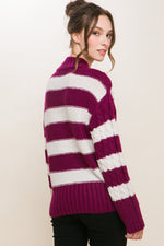 Stacy Striped Pullover