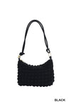 Puff Pleated Shoulder Bag