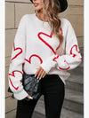 Hearts Sweater