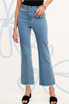 Soft Washed Flare Denim