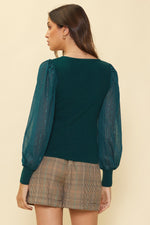 Gemstone Green Sweater