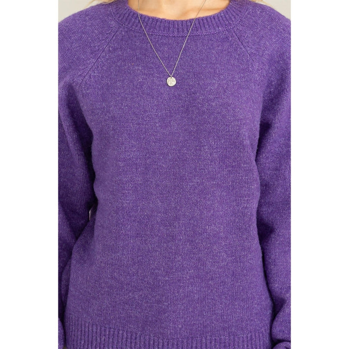 Wisteria Raglan Sweater