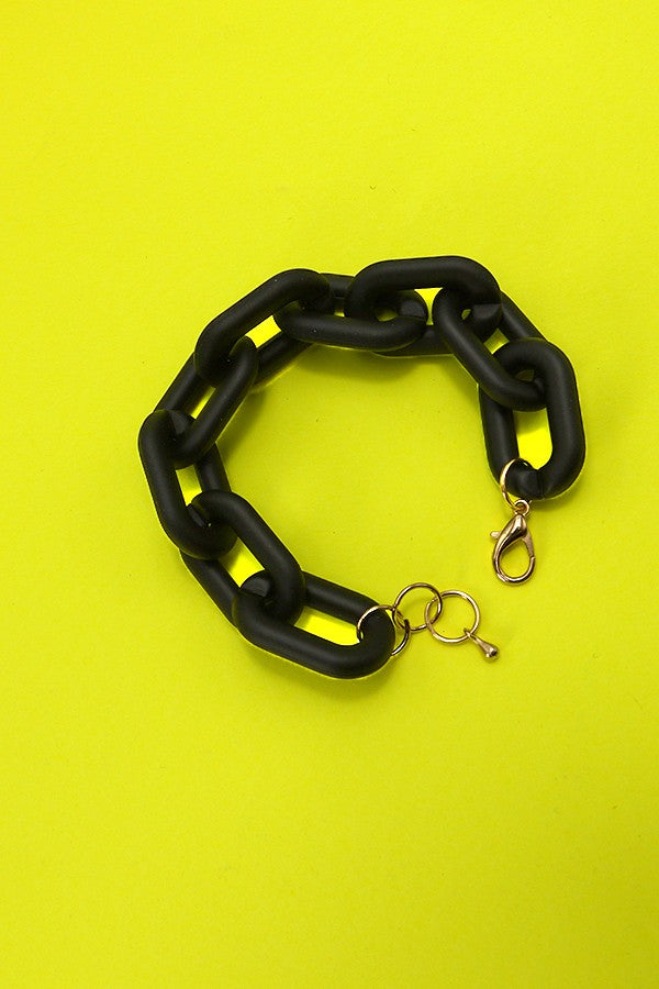 Two Toned Chain Bracelet
