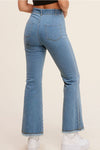 Soft Washed Flare Denim