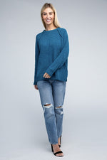 Raglan Chenille Sweater