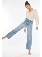 KanCan Wide Leg Straight Denim