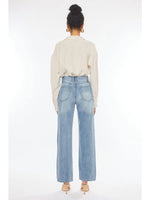 KanCan Wide Leg Straight Denim