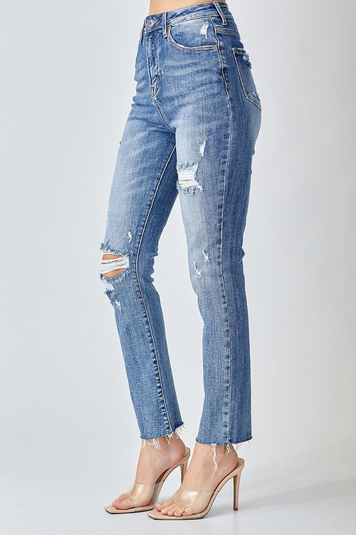 Risen Distressed Relax Skinny